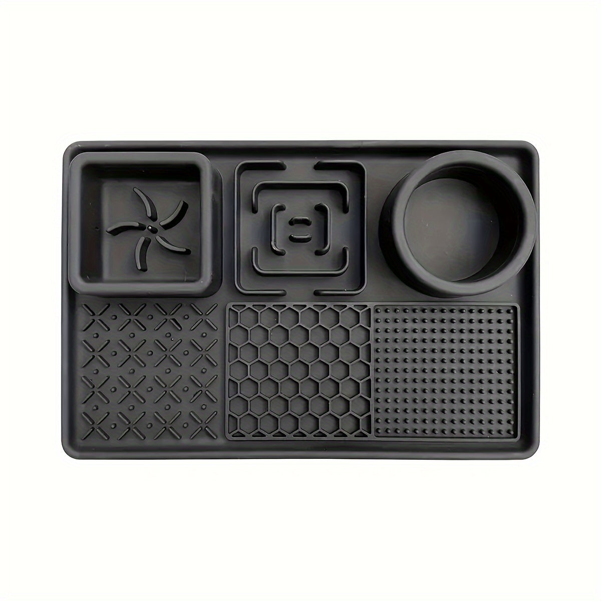 Tapis de léchage & gamelle anti-glouton avec ventouses pour chien