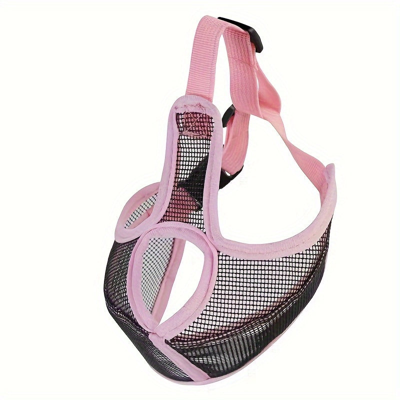 Muselière Ajustable en Maille Respirante pour Bouledogue