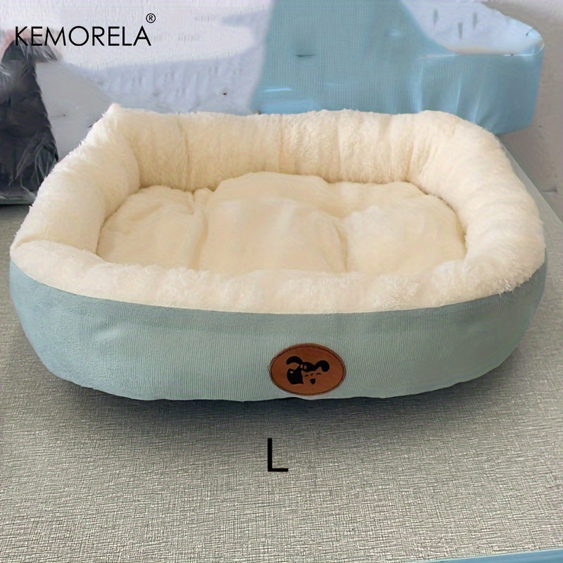 Panier rond Kemorela en peluche pour Chien et Chat