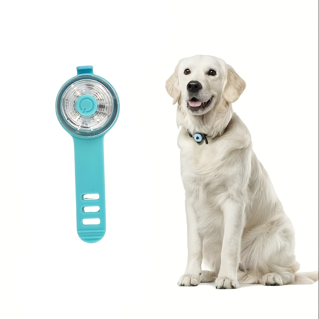Médaille de Lumière de sécurité LED pour collier de Chien