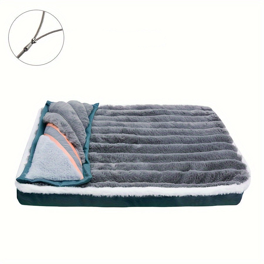 Matelas Orthopédique à Mémoire de Forme avec Oreiller Intégré