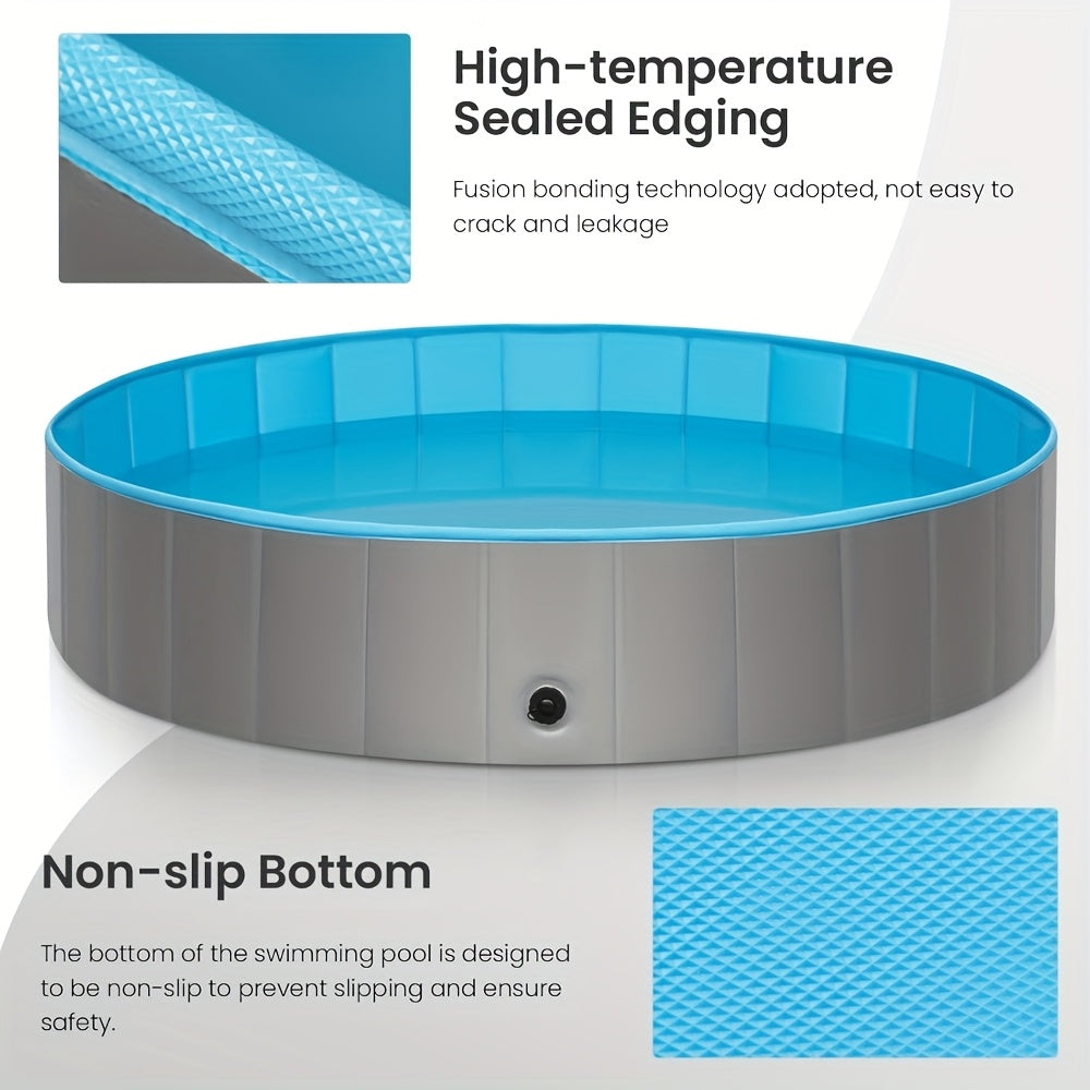 Piscine Pliable Extérieure pour Chiens – 80/120/140/160cm