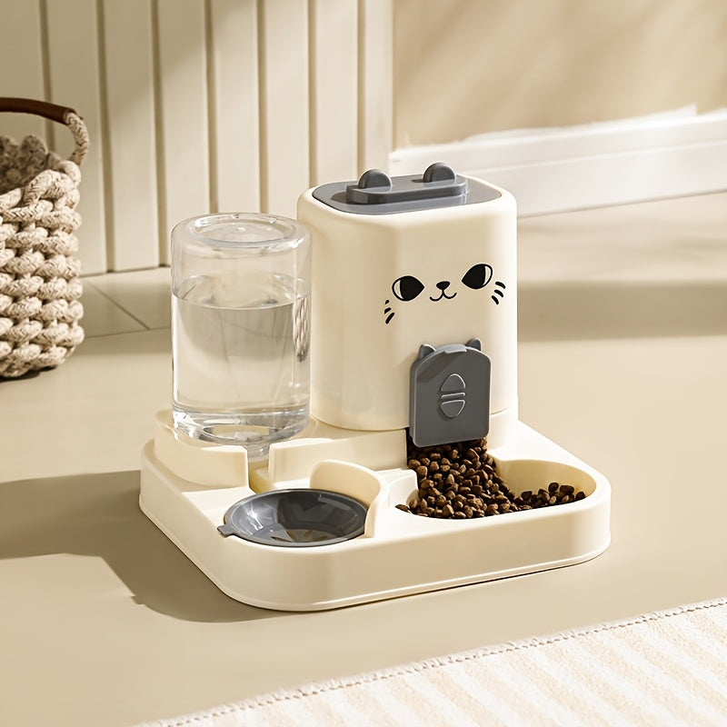 Distributeur Automatique 2-en-1 pour Chat