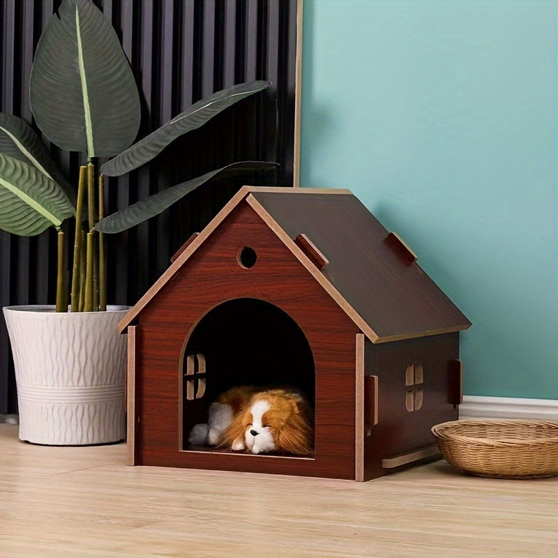 Niche Maison Intérieure en Panneau Fibre Bois