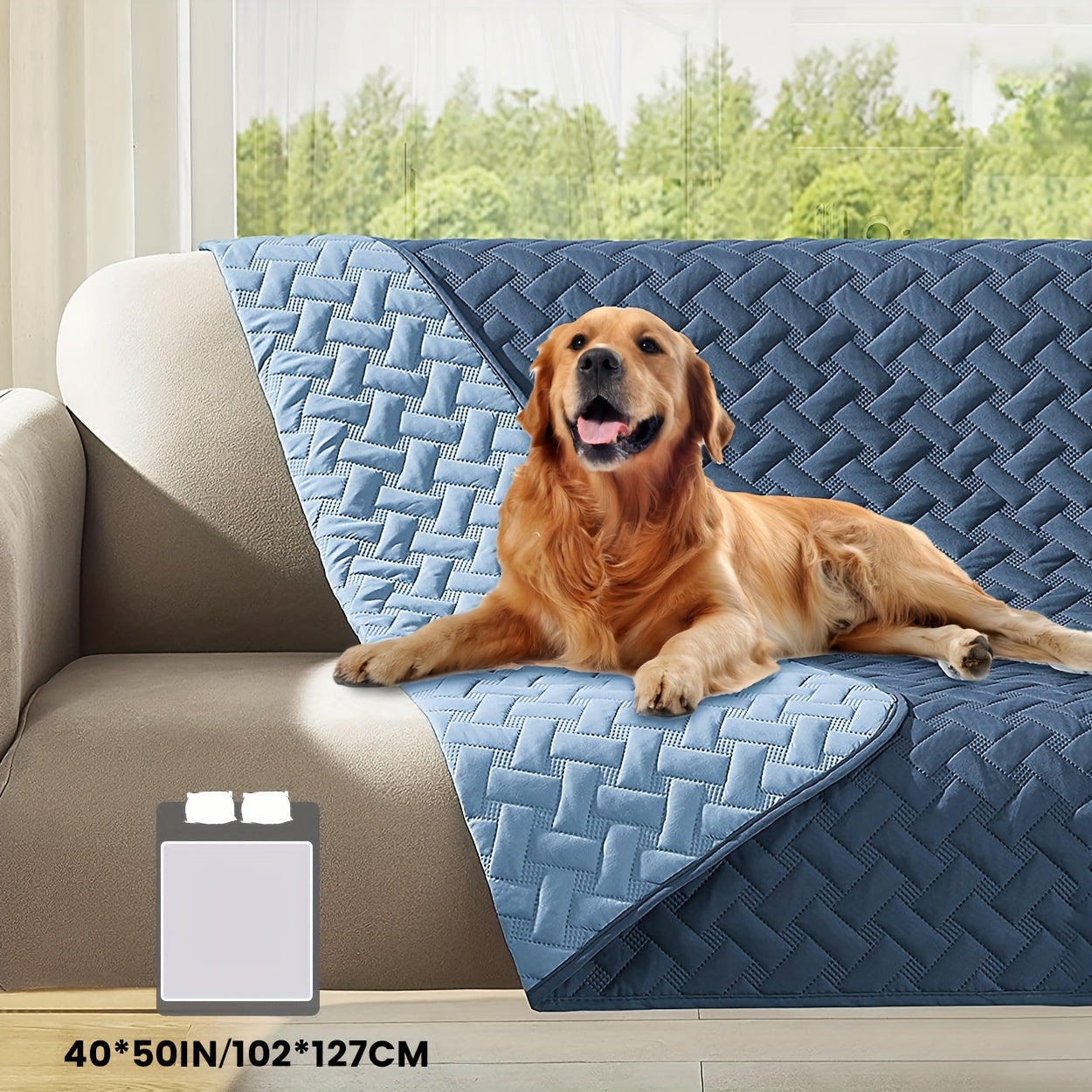 Couverture Imperméable Double Face pour Chiens et Chats