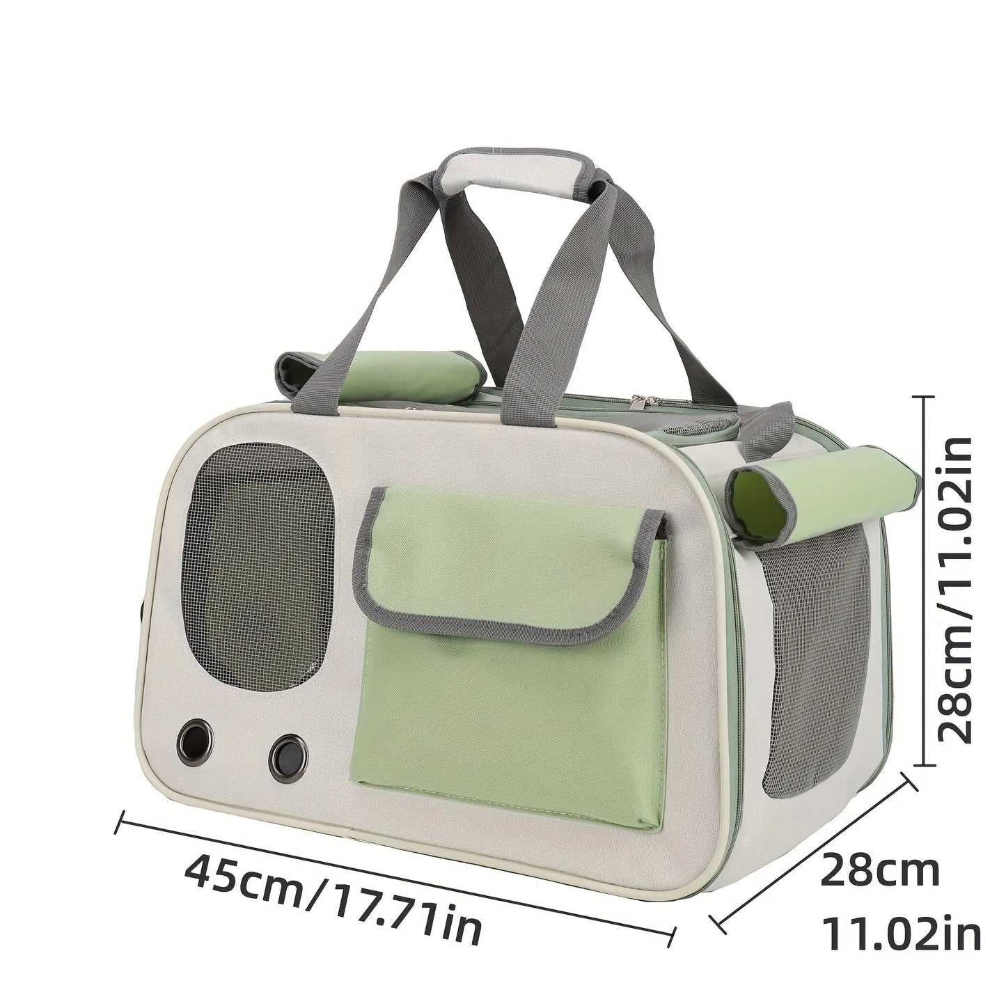 Sac de Transport Pliable et Respirant pour Petits Animaux