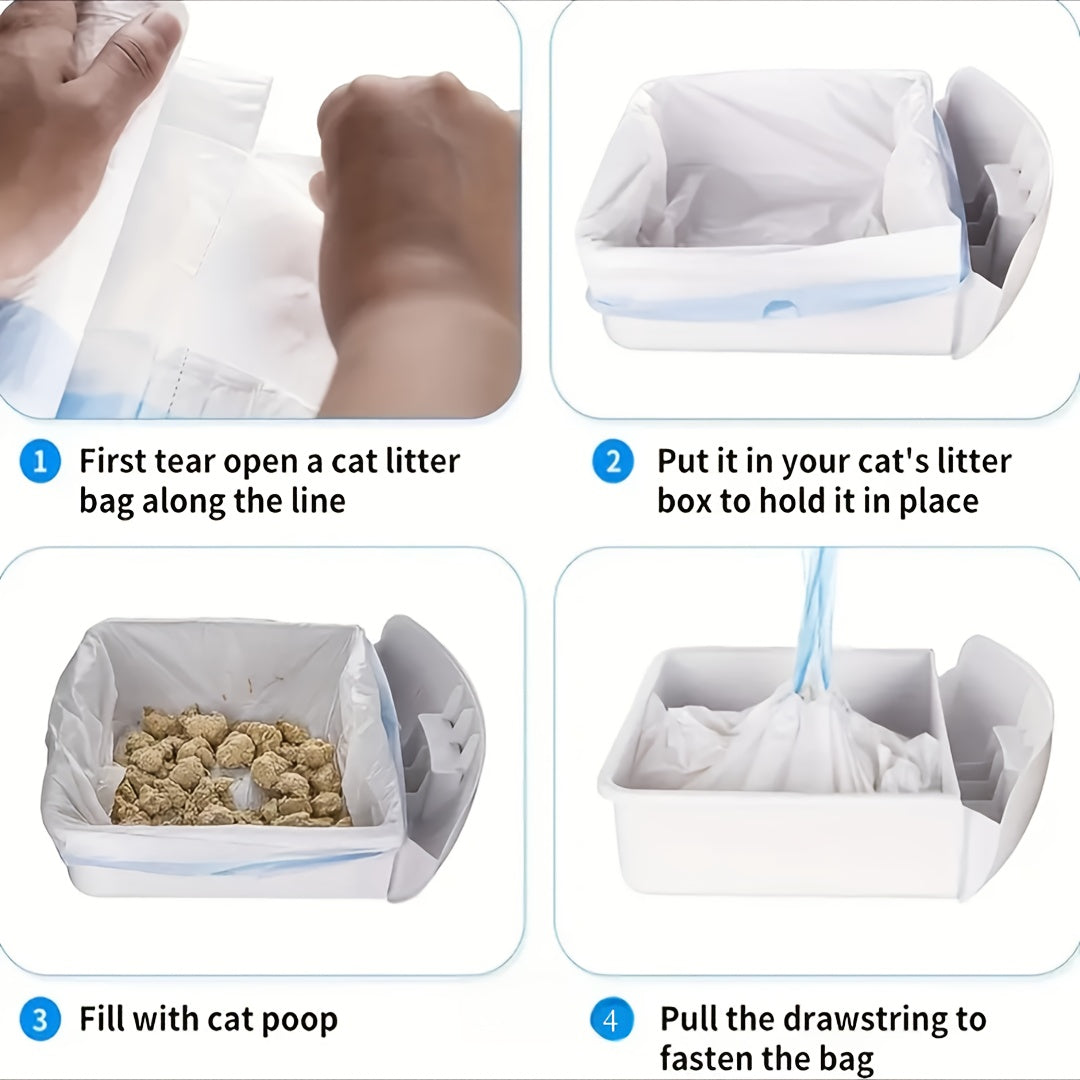 Sacs de Protection pour Bac à Litière – Lot de 75