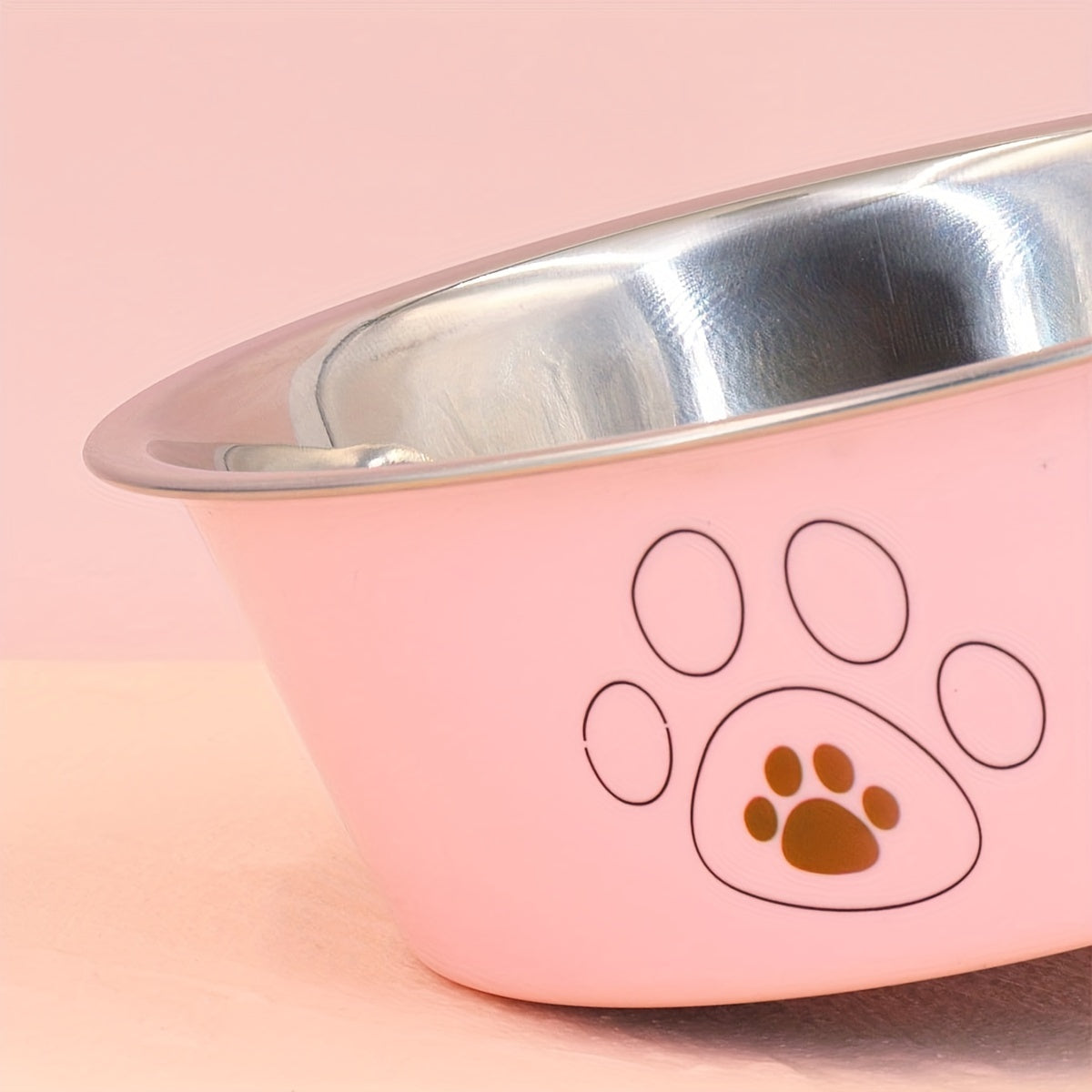 Gamelle design patte inox antidérapante pour Chien