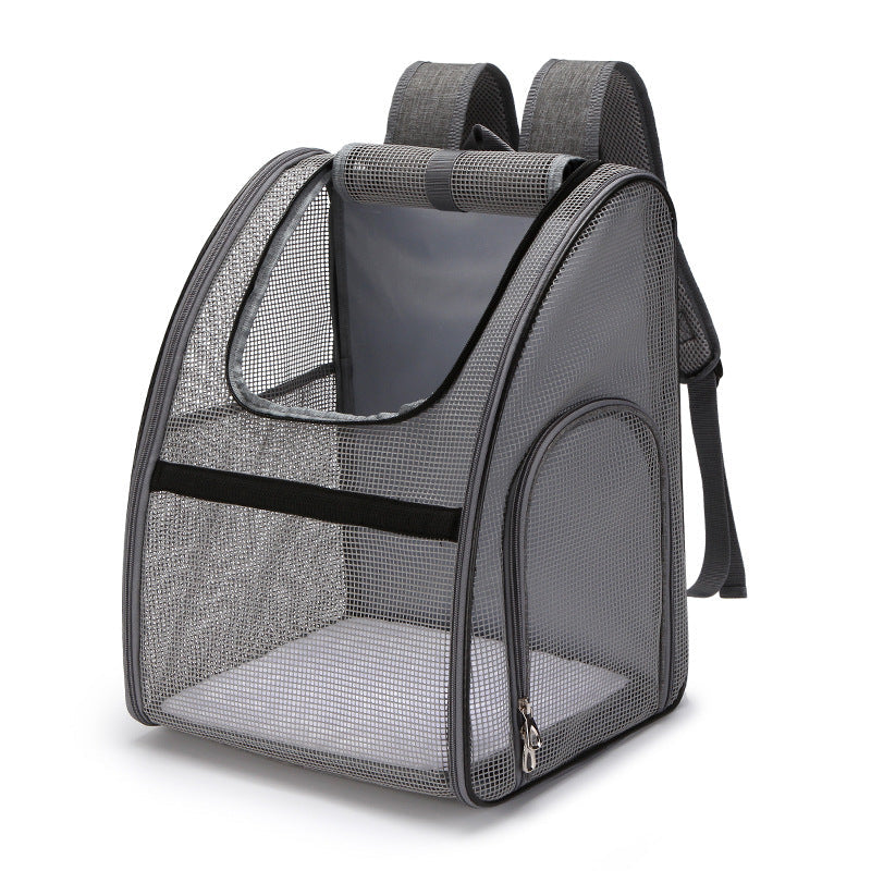 Sac à Dos de Transport Respirant en Maille pour Animaux
