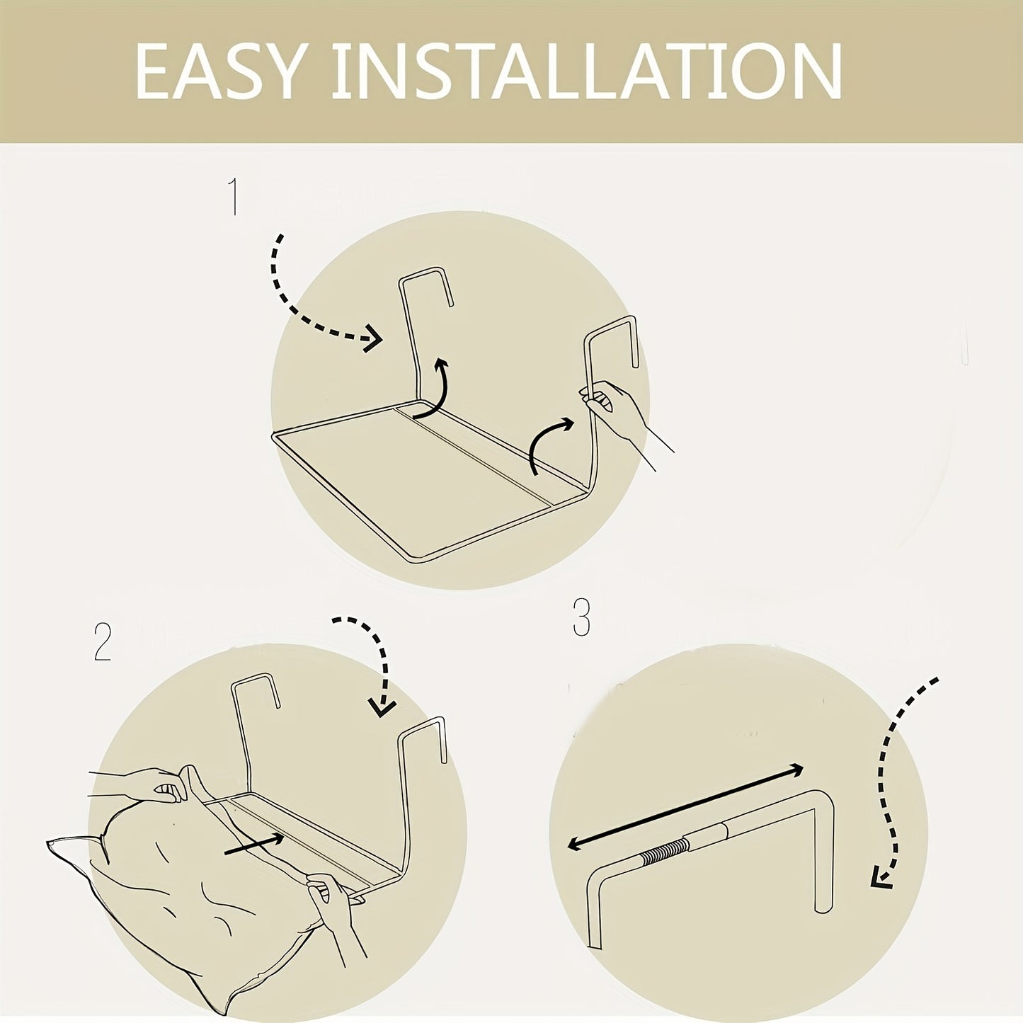 Hamac Chauffant Ajustable pour Radiateur
