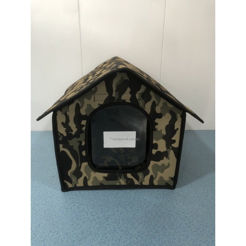 Petite Maison Imperméable pour Chats et petits Chiens