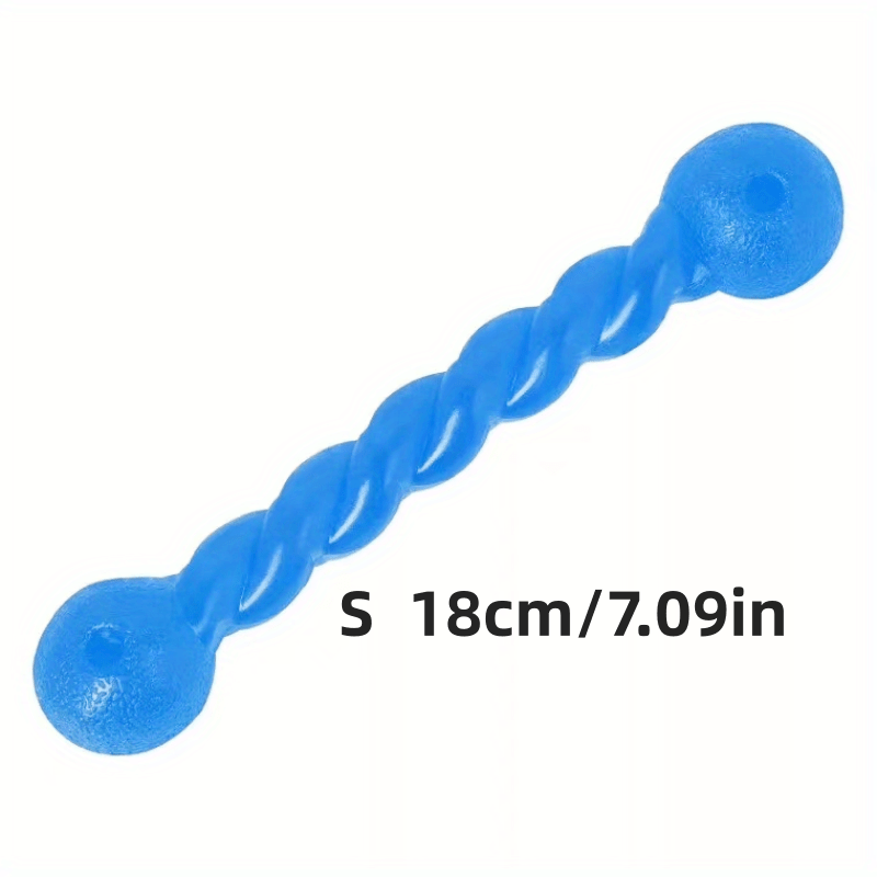 Jouet Torsadé à Mâcher pour Chien en Caoutchouc