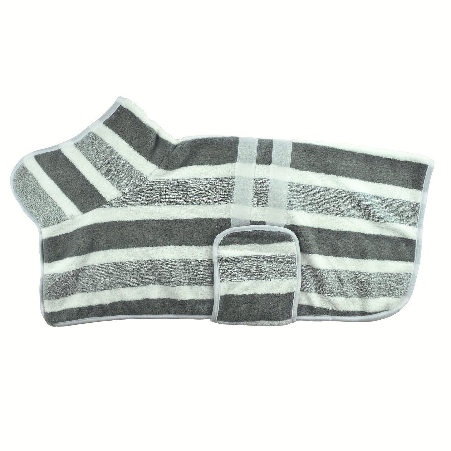 Peignoir Absorbant Rayé pour Chien