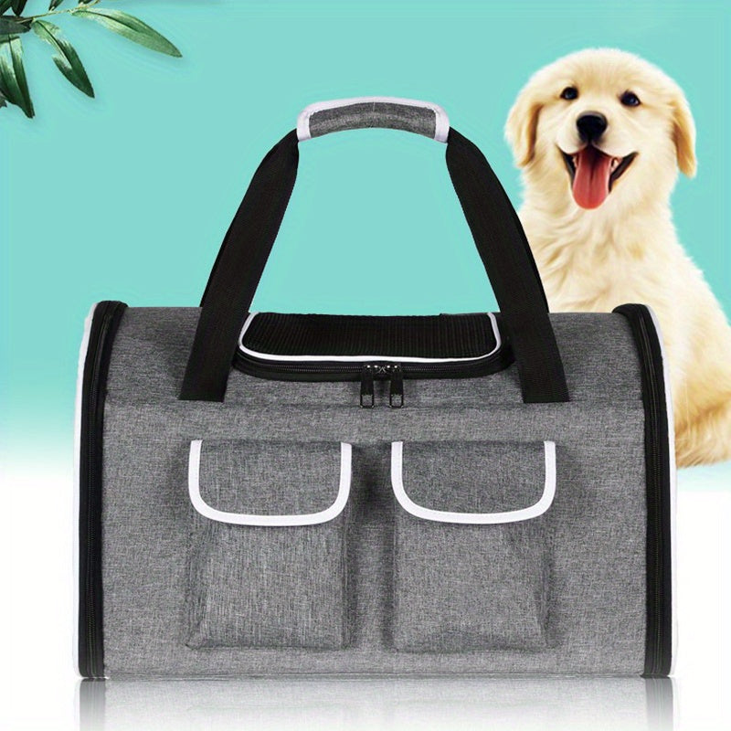 Sac de Transport Spacieux pour Chats et Chiens