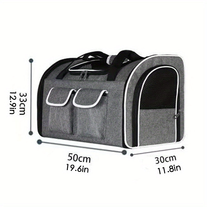 Sac de Transport Spacieux pour Chats et Chiens