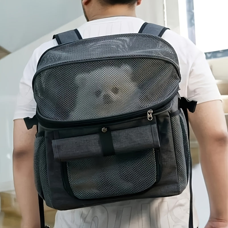 Sac vélo avant pour chien et chat avec sangles et poches