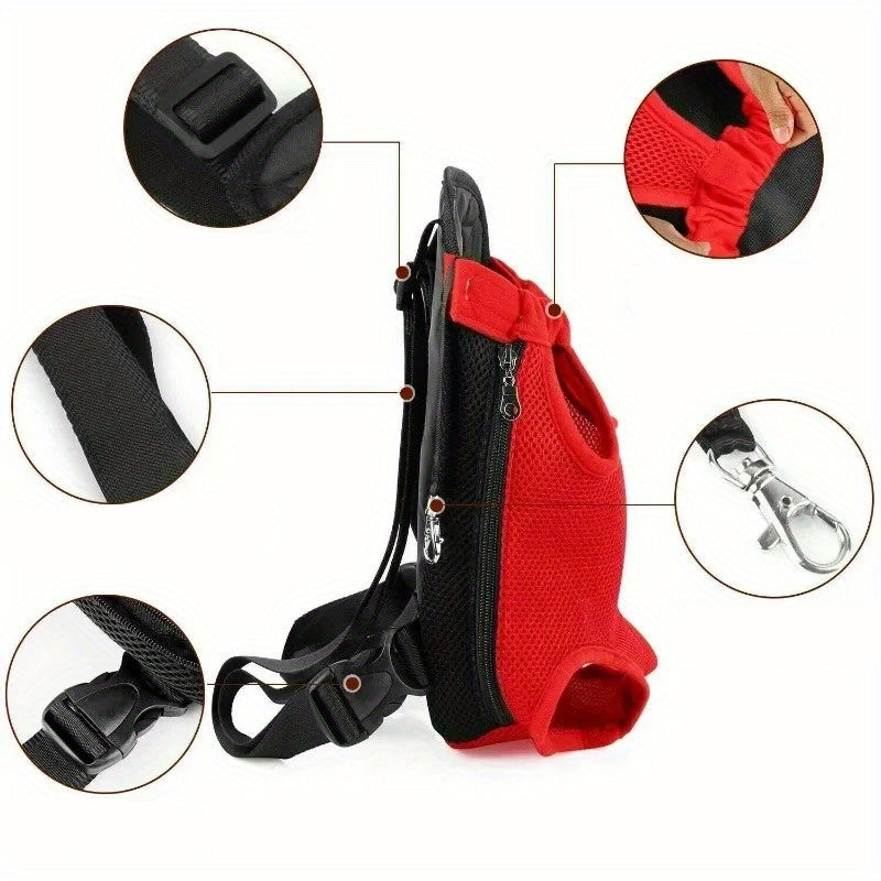 Sac Ventral Respirant pour Animaux de Compagnie