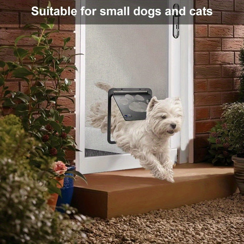 Porte Magnétique Verrouillable pour Chat et Petit Chien