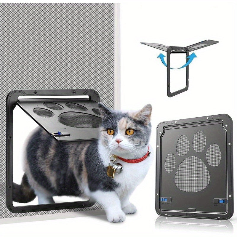 Porte Magnétique Verrouillable pour Chat et Petit Chien