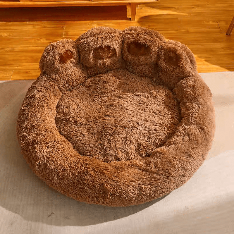Panier patte géant en peluche pour Chien toutes tailles