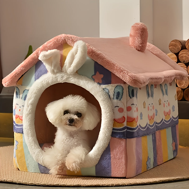 Maison Douillette Lapin pour Chiens et Chats