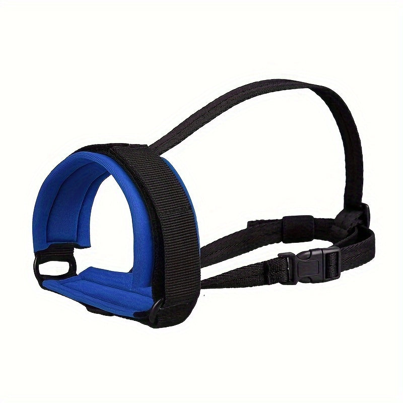 Muselière Ajustable en Maille Respirante pour Chiens