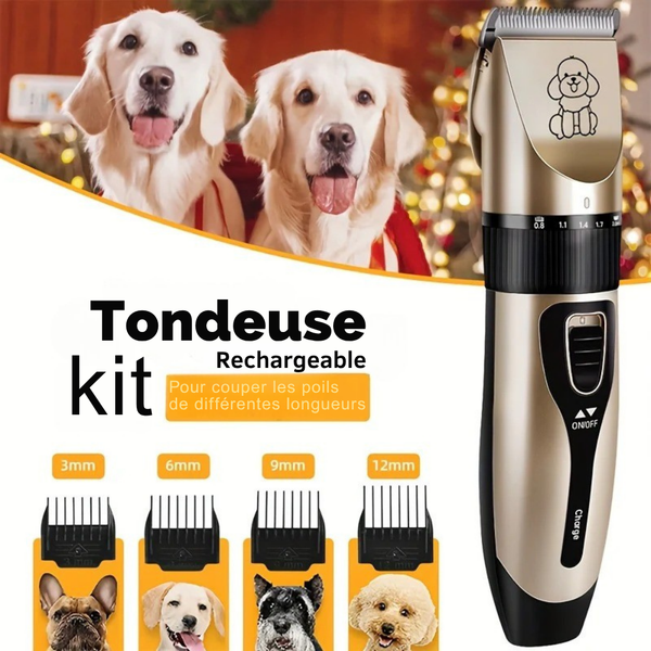Tondeuse Silencieuse pour Toilettage Animaux