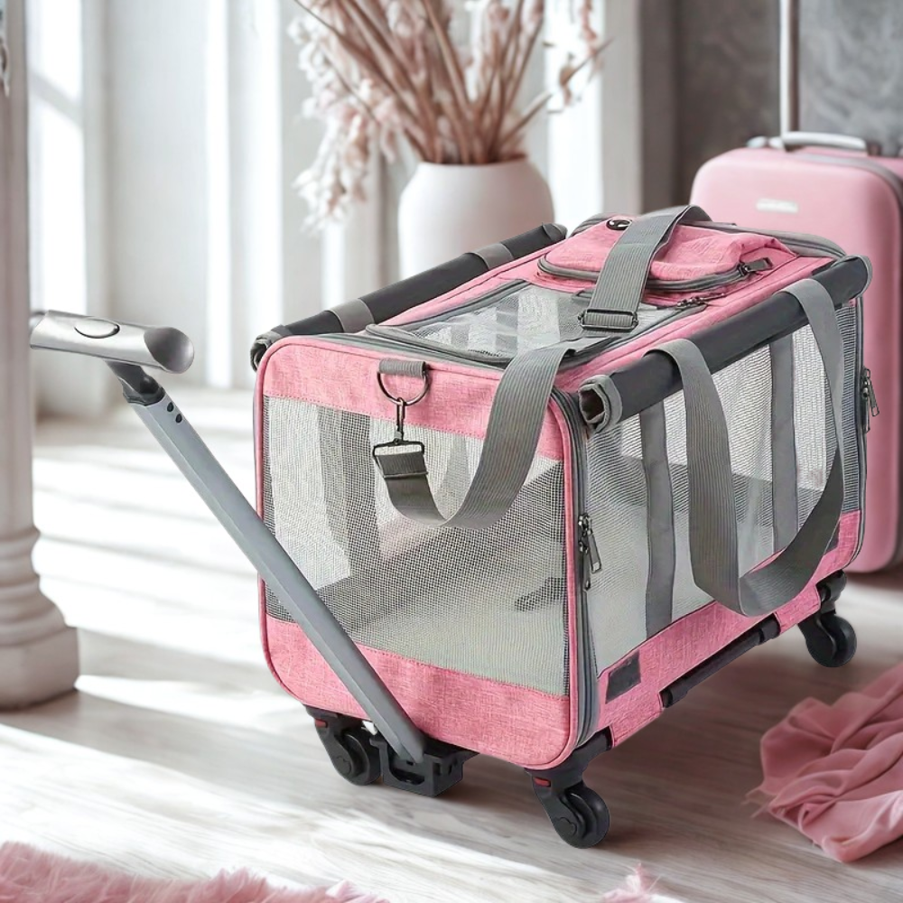 Chariot de Transport Pliable pour Animaux