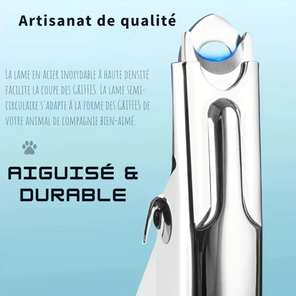 Coupe-Griffes Professionnel Antidérapant pour Chiens et Chats