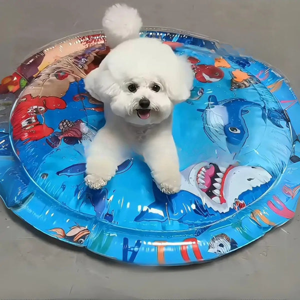 Tapis rafraîchissant chien : Tapis Aquatique Rafraîchissant