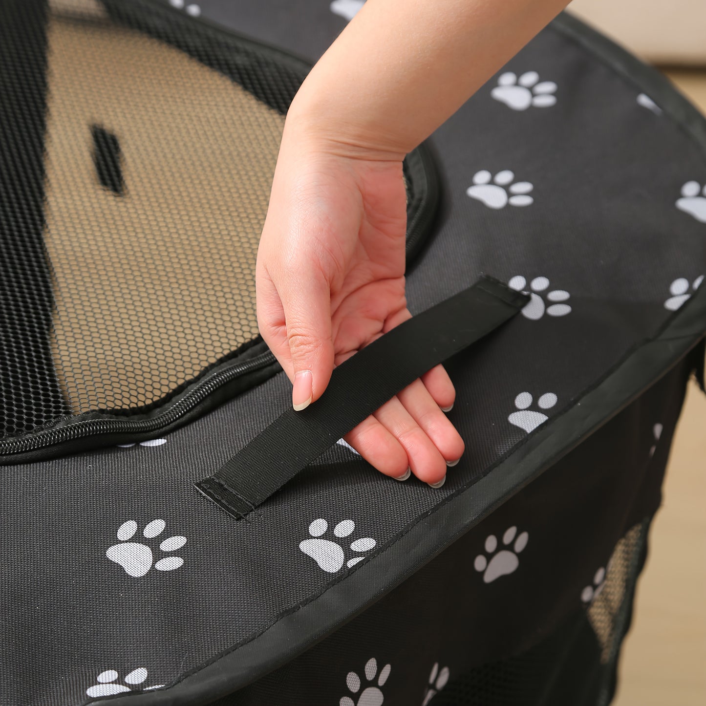 Tente Pliable pour chiens et chats – Maison portable aérée