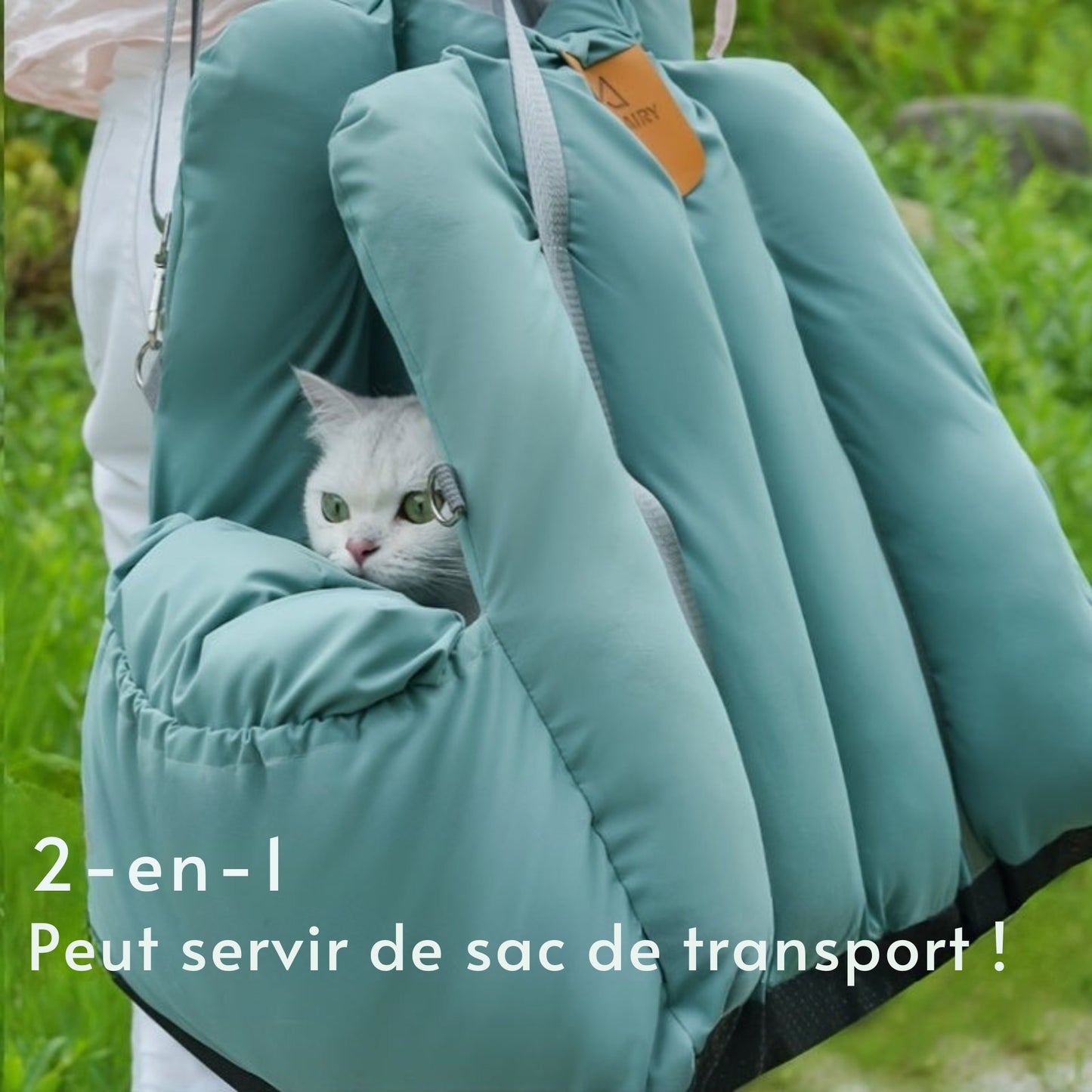 Siège auto et sac de transport pour petit Chien ou Chat