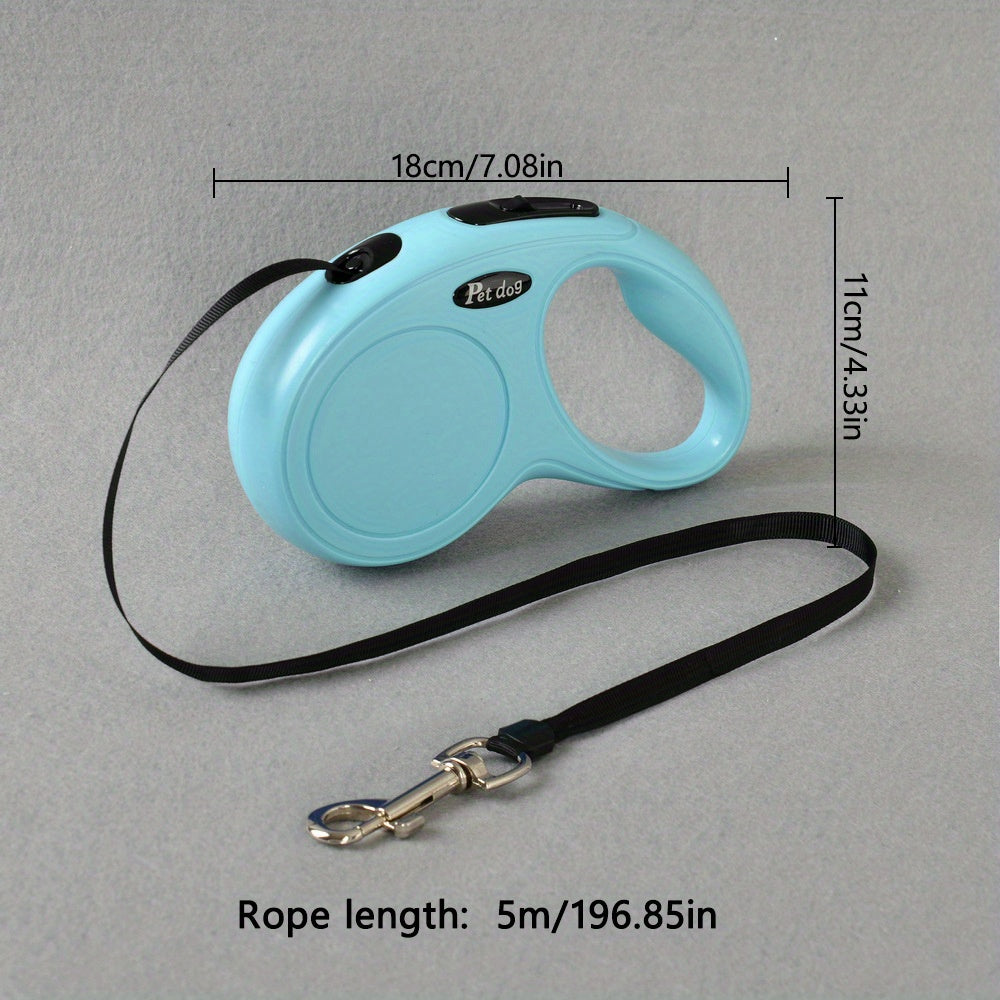 Laisse Rétractable Anti-Enchevêtrement pour Chiens et Chats