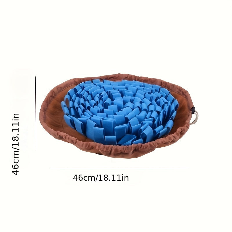 Tapis de Fouille Rond Ajustable pour Chiens