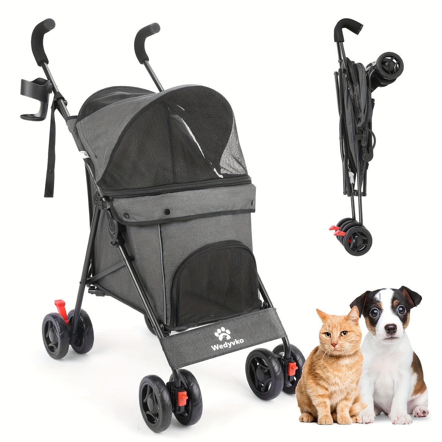 Poussette Animaux Ultra Légère Pliable