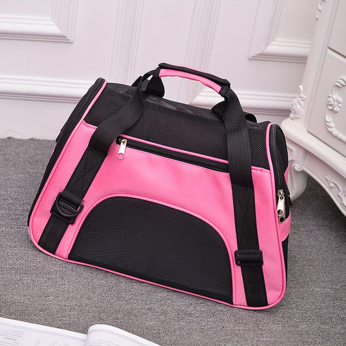 Sac de Transport Respirant Pliable pour Animaux