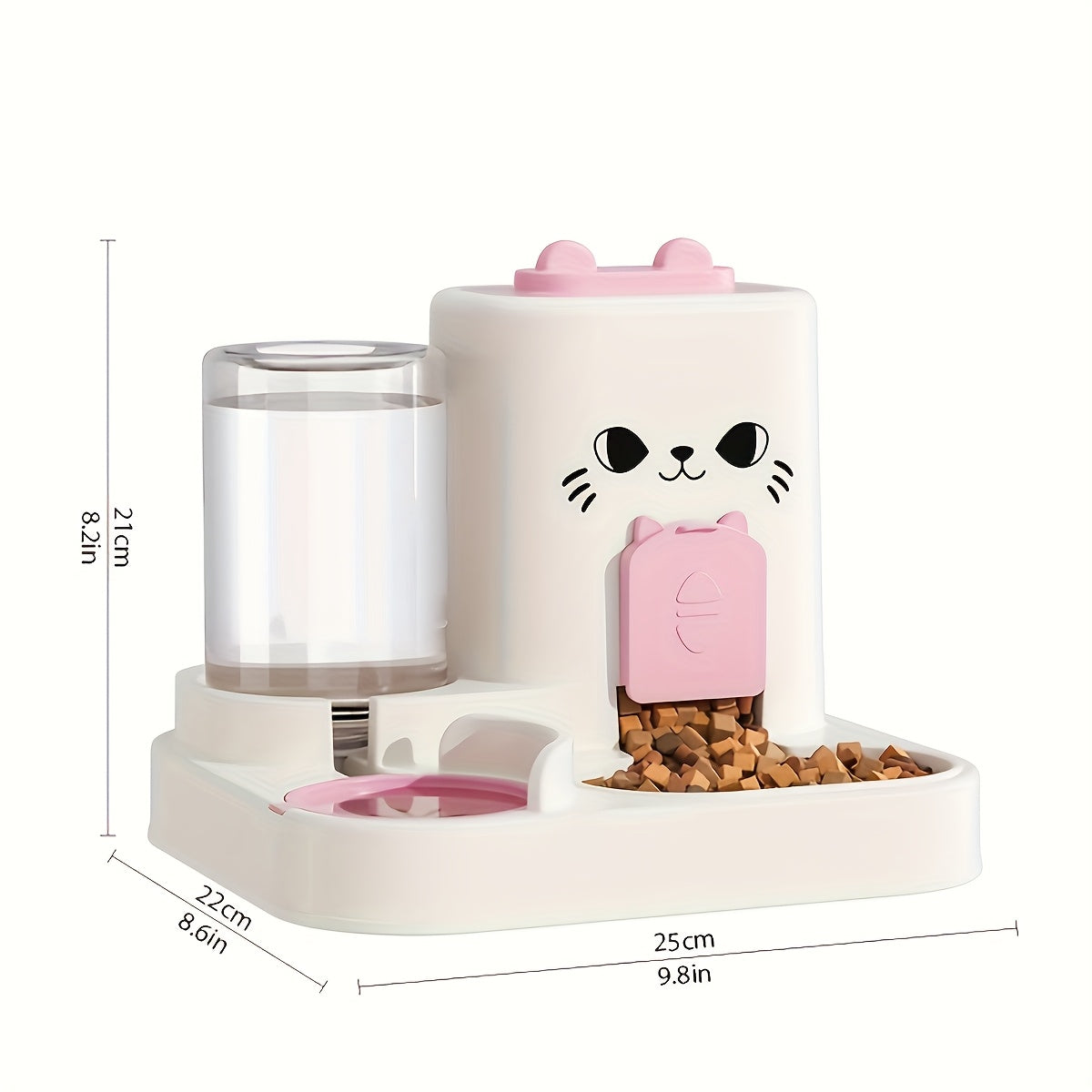 Distributeur Automatique 2-en-1 pour Chat