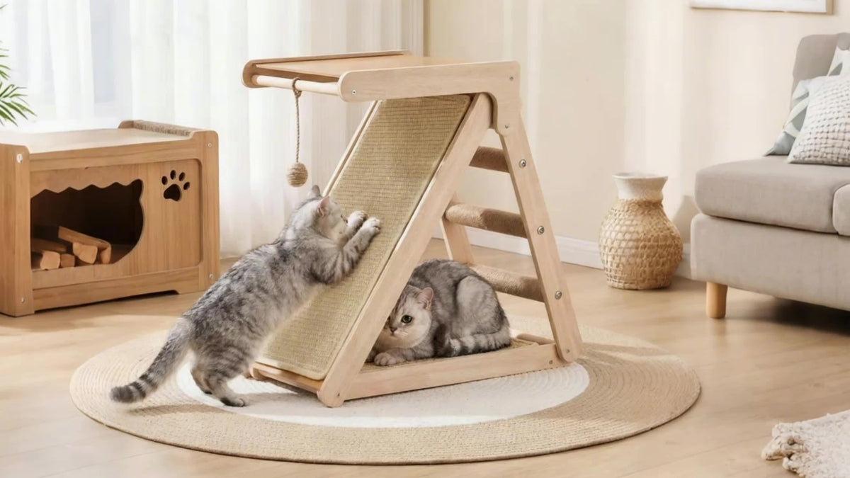Griffoir pour chat avec plateforme d'escalade — image du produit