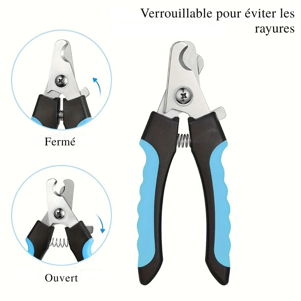 Coupe-Griffes Professionnel et Lime pour Chiens et Chats