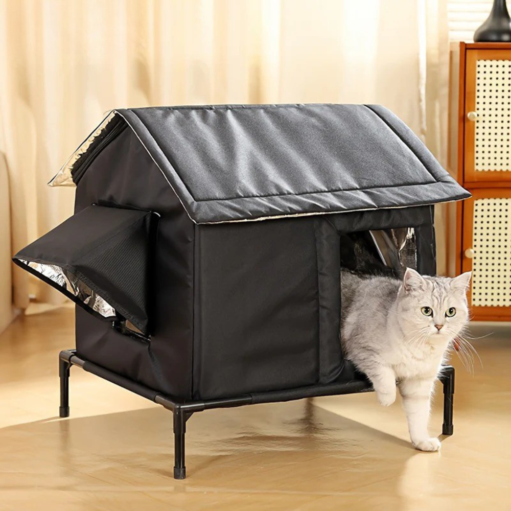 Maison Élevée pour Animaux – Refroidissante et Étanche