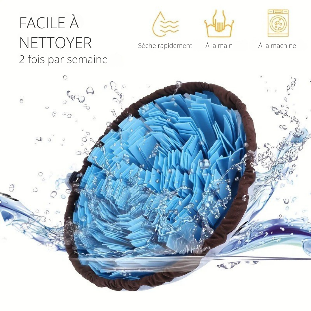 Tapis de Fouille Rond Ajustable pour Chiens