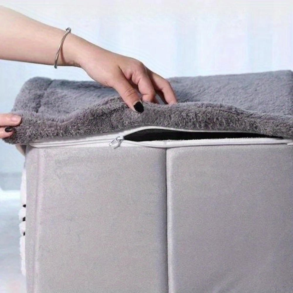Maison Douce en Velours pour Petits Chiens ou Chats