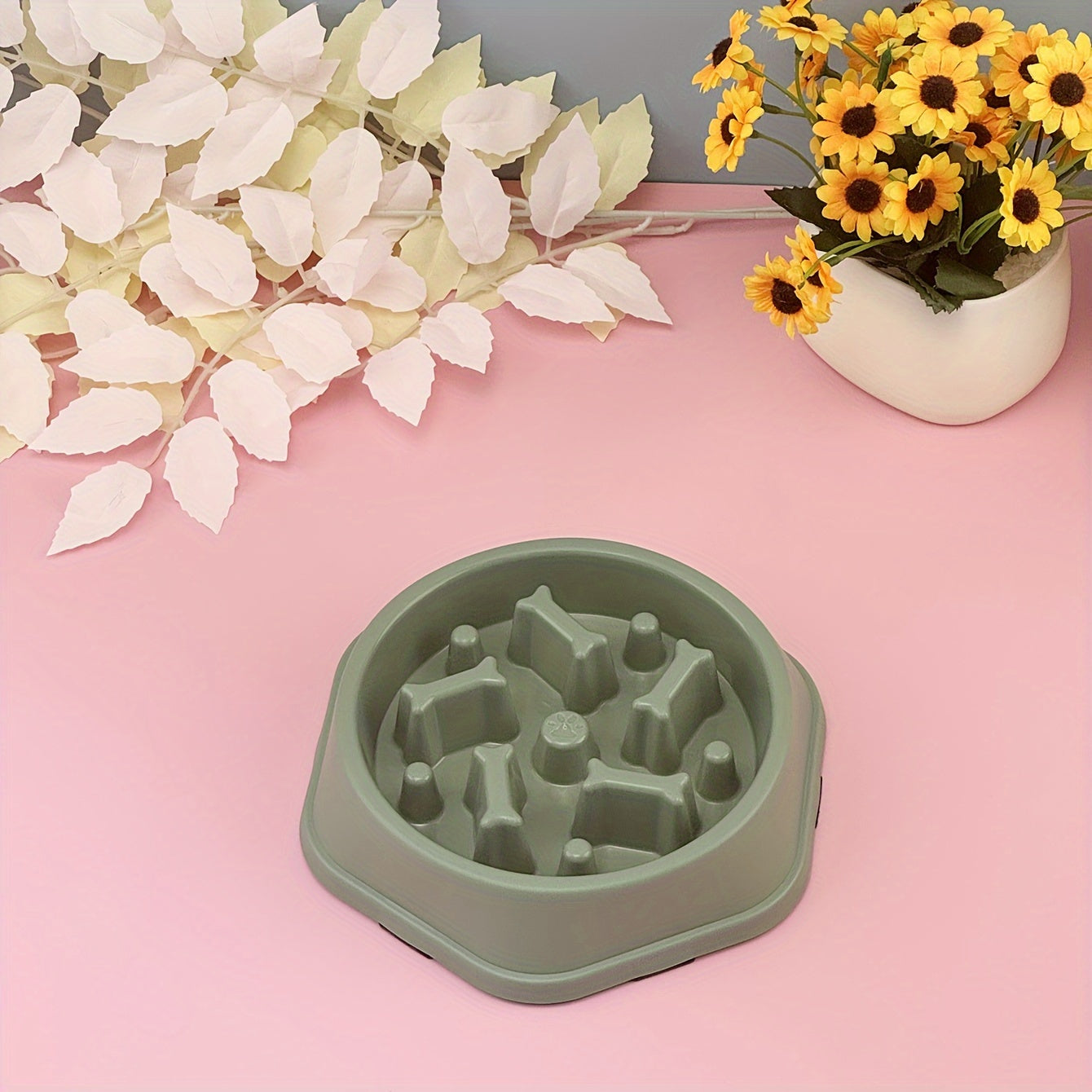 Gamelle anti-glouton ludique pour chien et chat