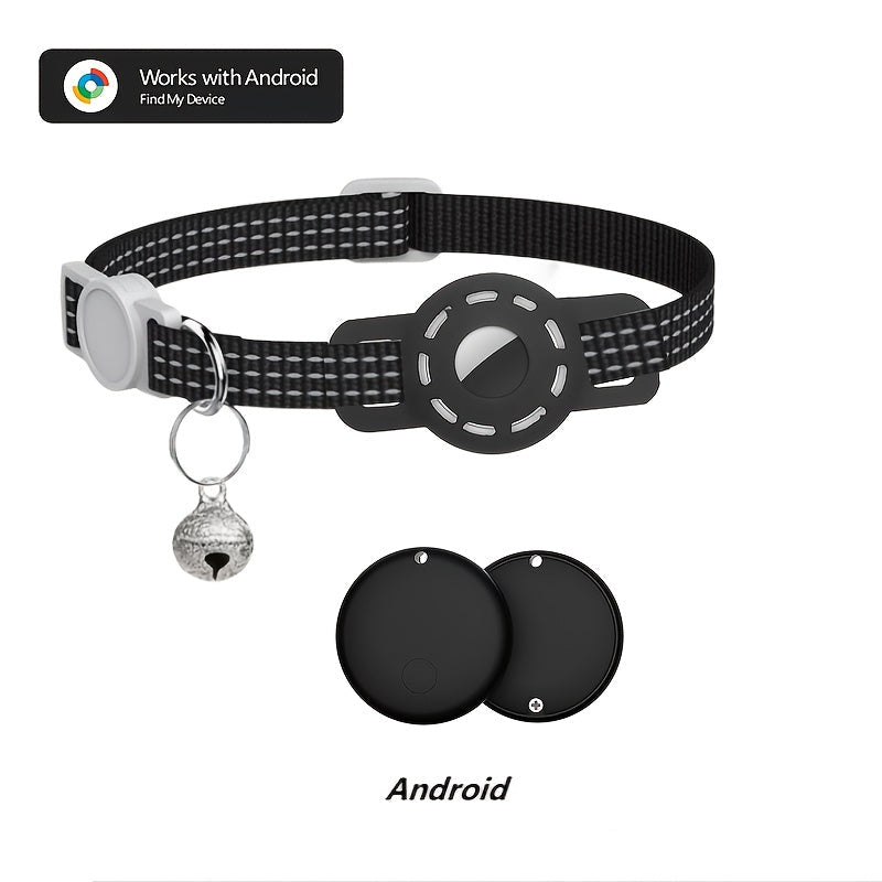Collier Connecté avec Boucle Sécurité et Localisation pour Chats