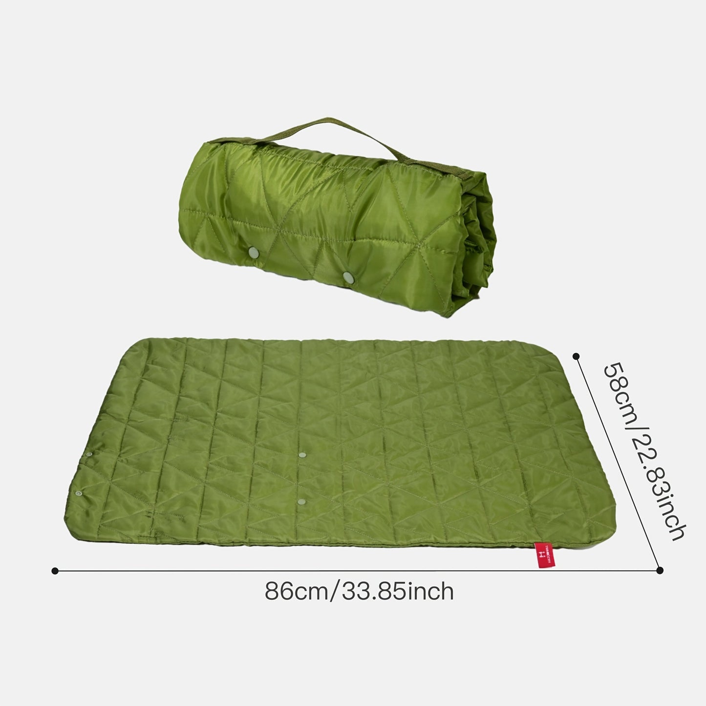 Tapis de Voyage Roulable pour Chien – Compact, Lavable et Tout-Temps