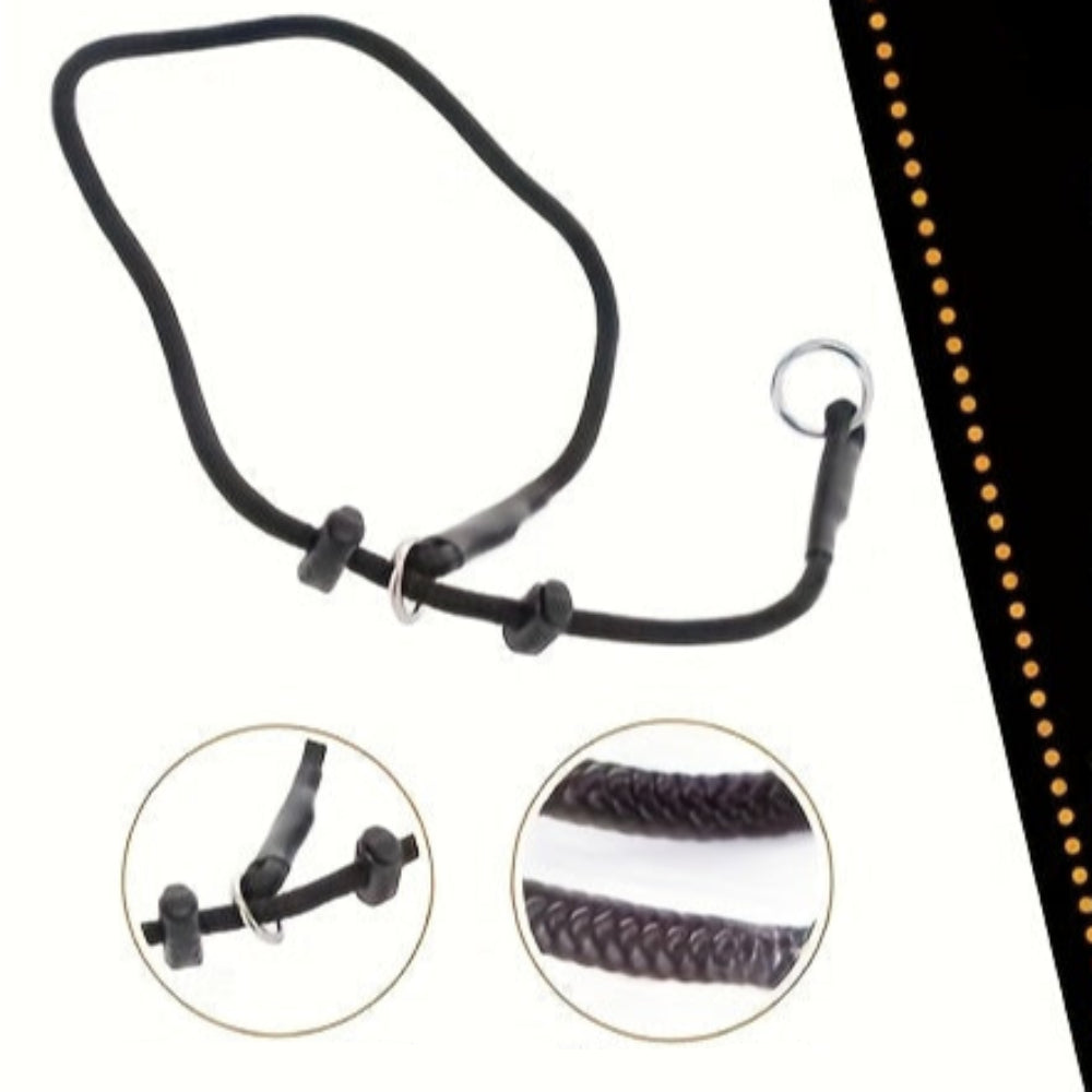 Collier Étrangleur en Corde tressée ajustable pour Chien