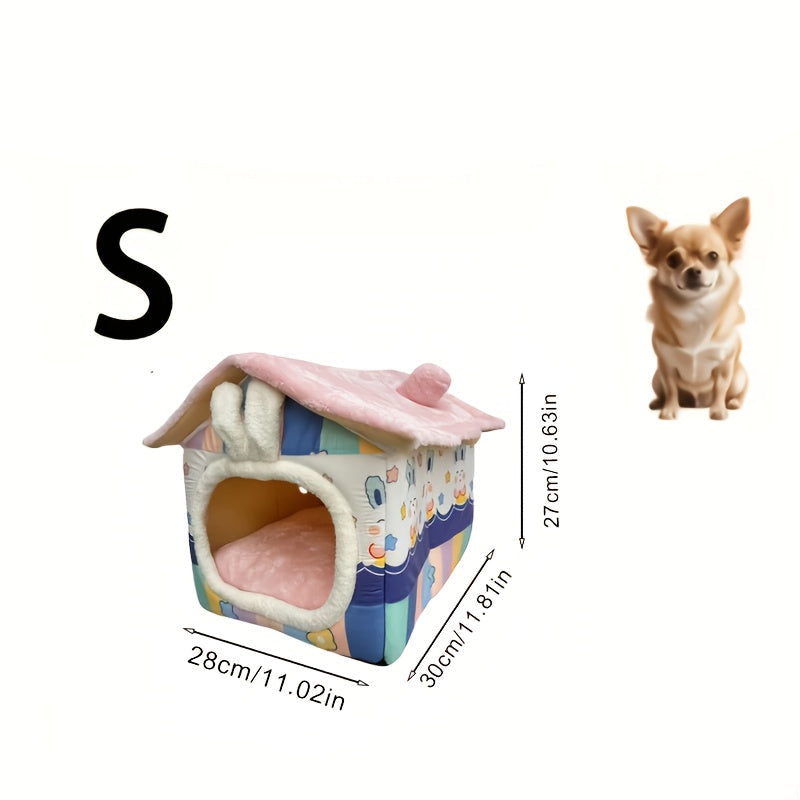 Maison Douillette Lapin pour Chiens et Chats