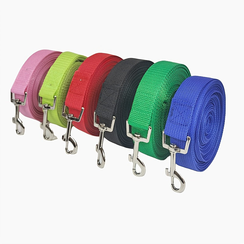 Longe Plate Multicolore – 5M et 10M pour Chien
