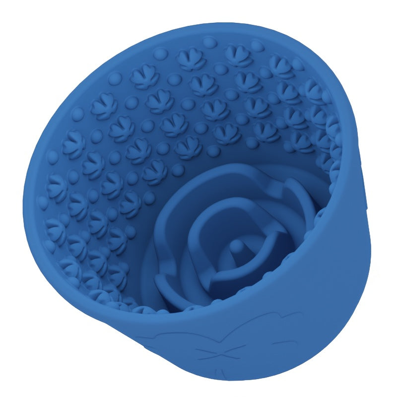 Bol à Lécher Antidérapant avec Ventouse en Silicone pour Chien
