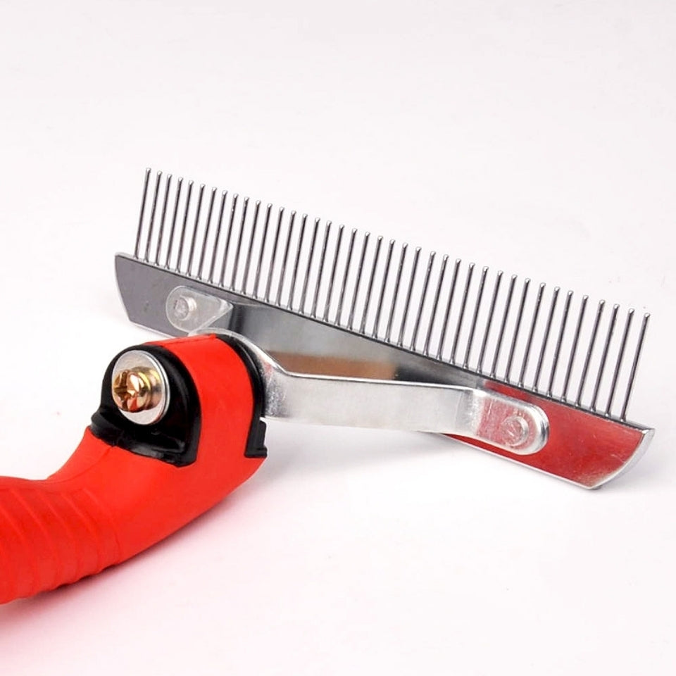 Brosse Râteau de Toilettage pour Chiens